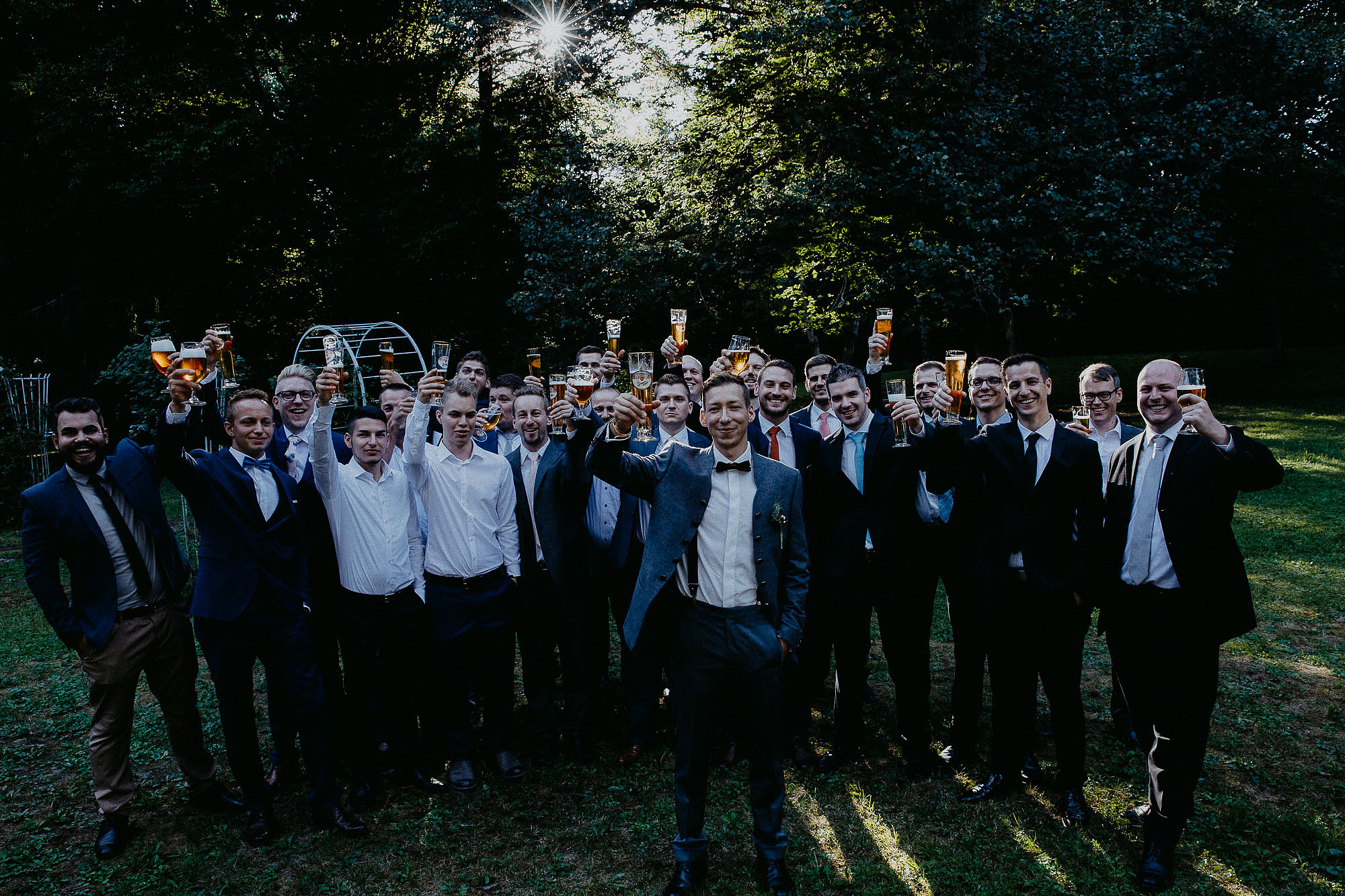 Hochzeit Gruppenfoto